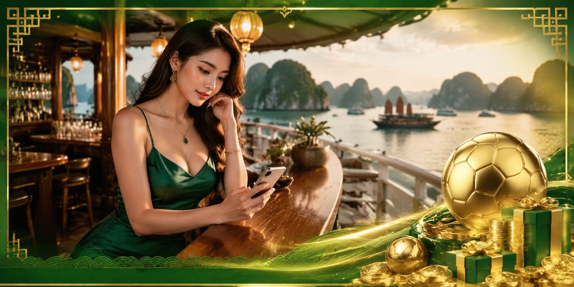 Người dùng Việt Nam đăng ký tài khoản tại quán cà phê ven vịnh Hạ Long